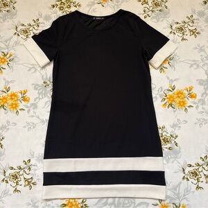 SHEIN Size M Black & White Dress